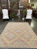 Vintage Turkish Kilim Rug - 6'4" x 8'6"